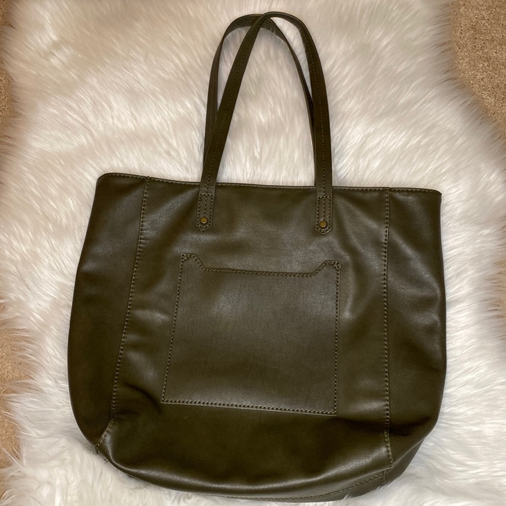 Olive Green Tote